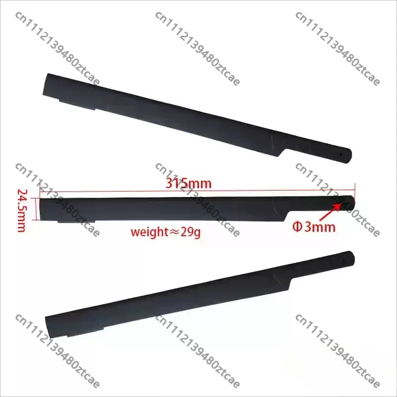 RC Scale Helicopter Nylon Simulation Main Propeller Multiple Blades Fit 450 Class Hobby Aircraft Replacement Components