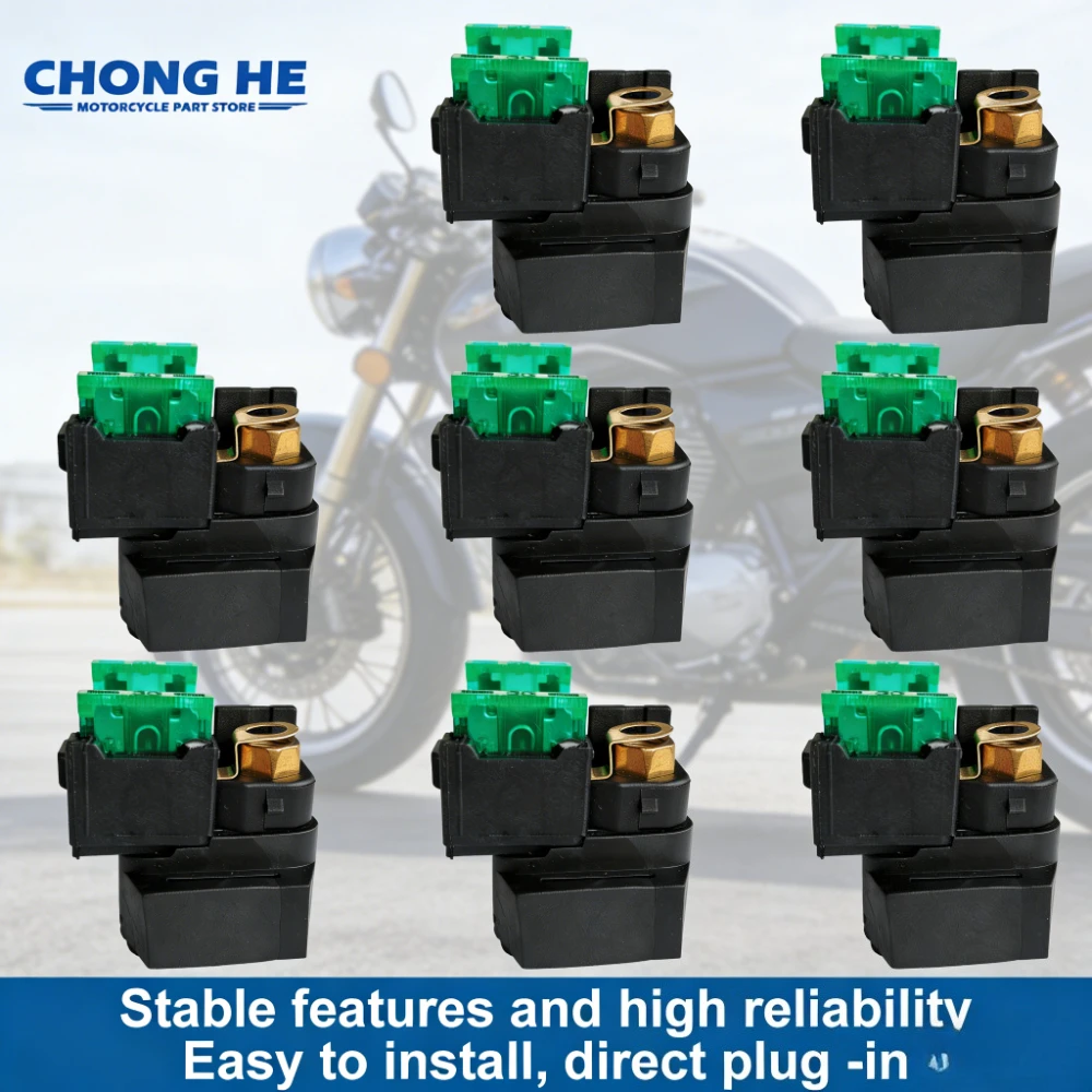 

1pc/2pc 12V Motorbike Part Solenoid Starter Relay Ignition Switch For YAMAHA XV1600 camino Star 1600 1999-2003 VMX17 V-MAX 1700