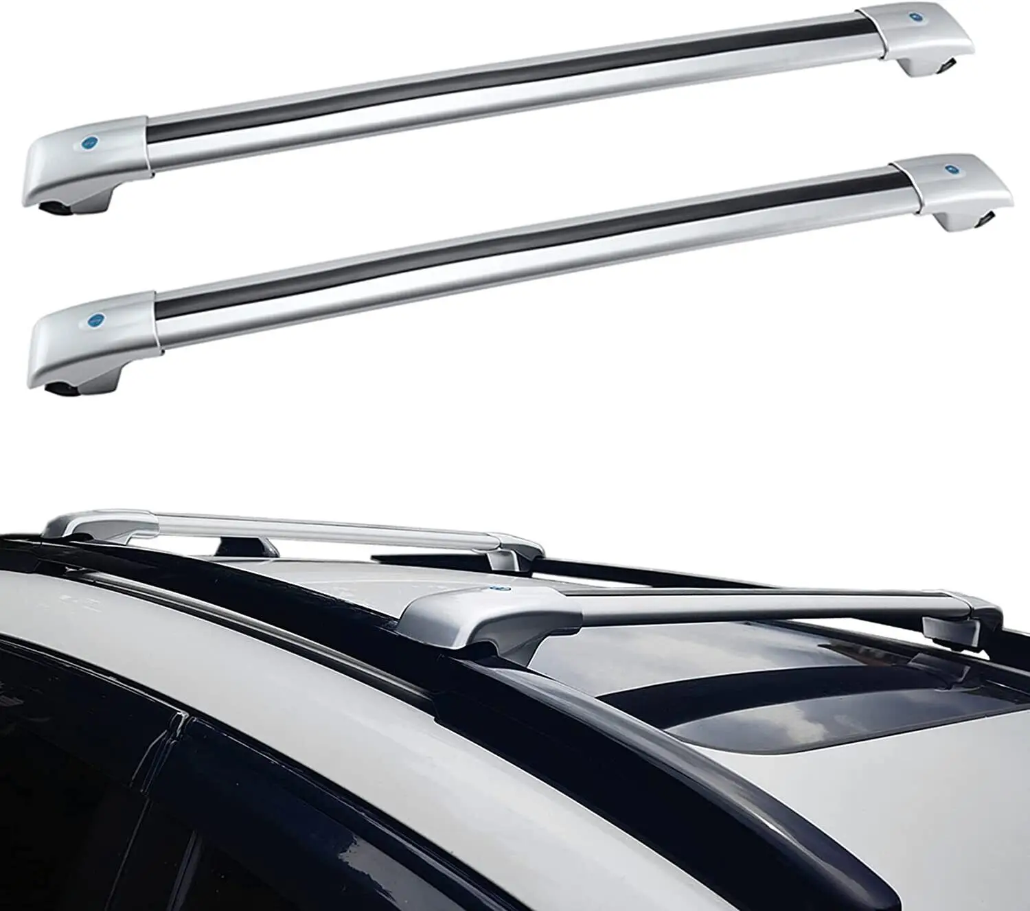 High quality Sell like hot cakes Lockable Roof Rail Rack Cross Bar Crossbar For Mercedes Benz ML350 W166 2013-2016