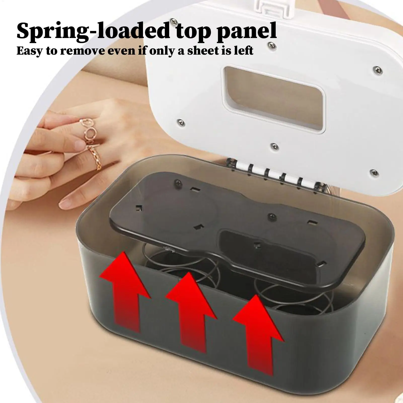 Baby Wet Wipe Warmer And Dispenser With Lights USB Charging Rapid Heating Baby Product for Traveling Business Road Trips