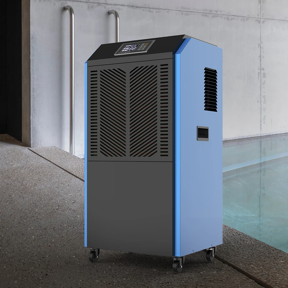 138L/D 최신 유행 휴대용 휠 에어 제습기 상업용 제습기 작업장용