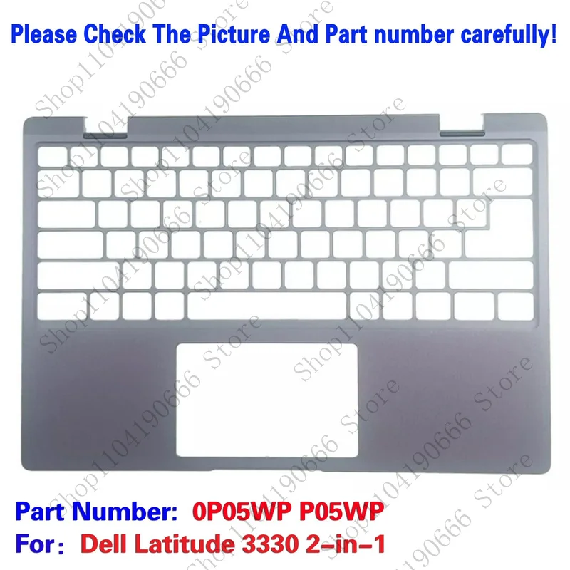 

GYX новый для Dell Latitude 3330 2 в 1, верхняя крышка упора для рук 0P05WP.