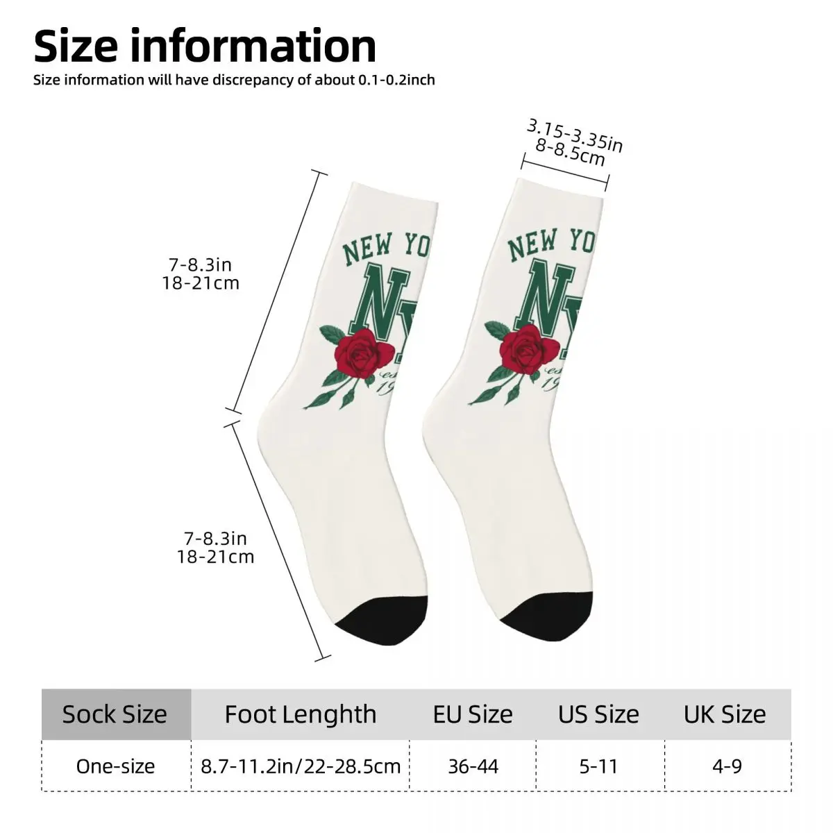 NEW YORK NYC Sock Printed Man Polyester