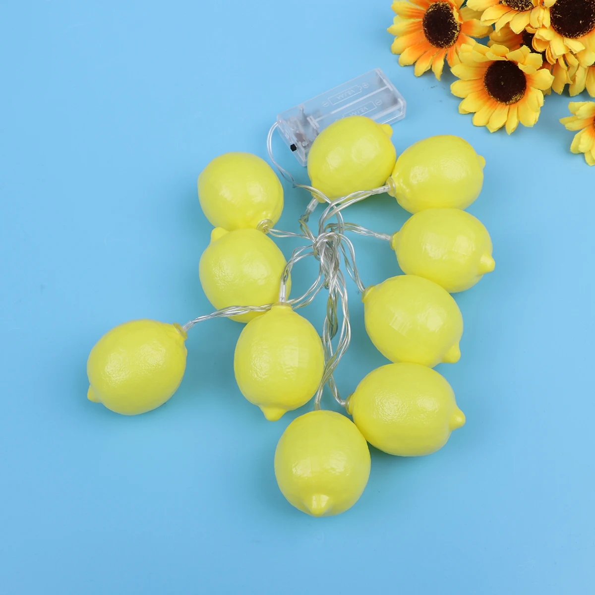 

10Leds 1.5M Led Lemon String Lights Fairy Light Decoration For Bedroom Party Garden Festival Eco Friendly Operated