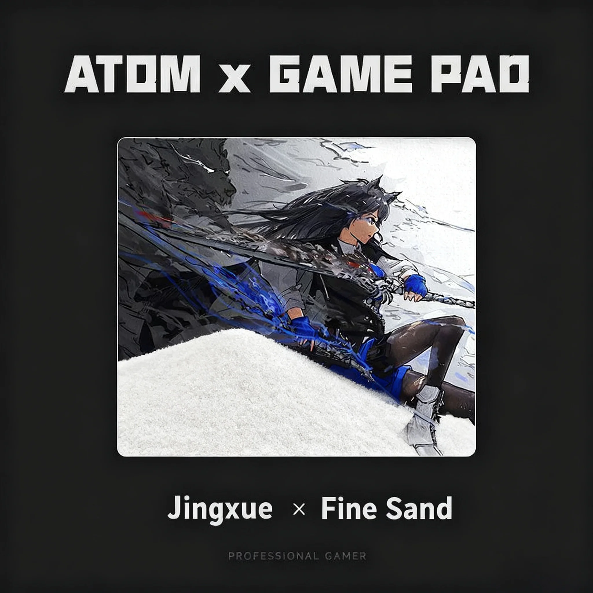 Anime personagens da moda tempere vidro gaming mouse pad superfície fosca vidro temperado mouse e-sports fps jogo mouse pad de vidro