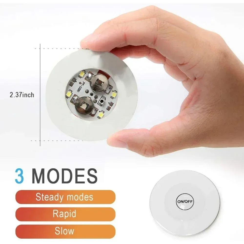LED Light Emitting Sticker Coaster LED Bottle Light RGB Bottle LED Sticker Coaster  Flash Coaster