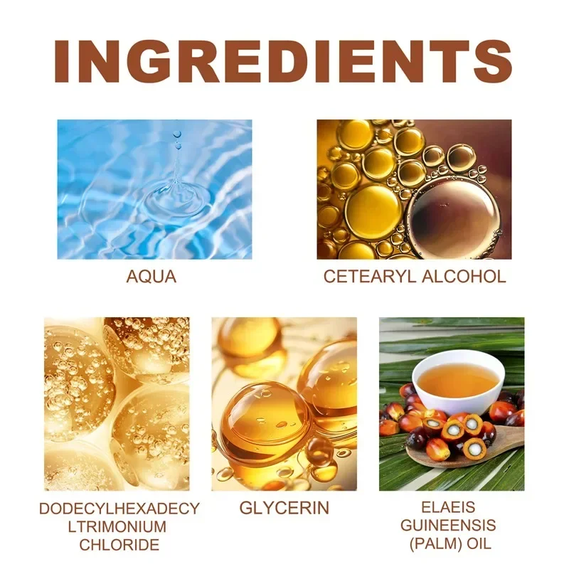 2/4pcs 120ml Batana Oil Conditioner Moisturising and Hydrating Hair Mask Improve dry, frizzy, soft and fluffy Hair Care Products image 4