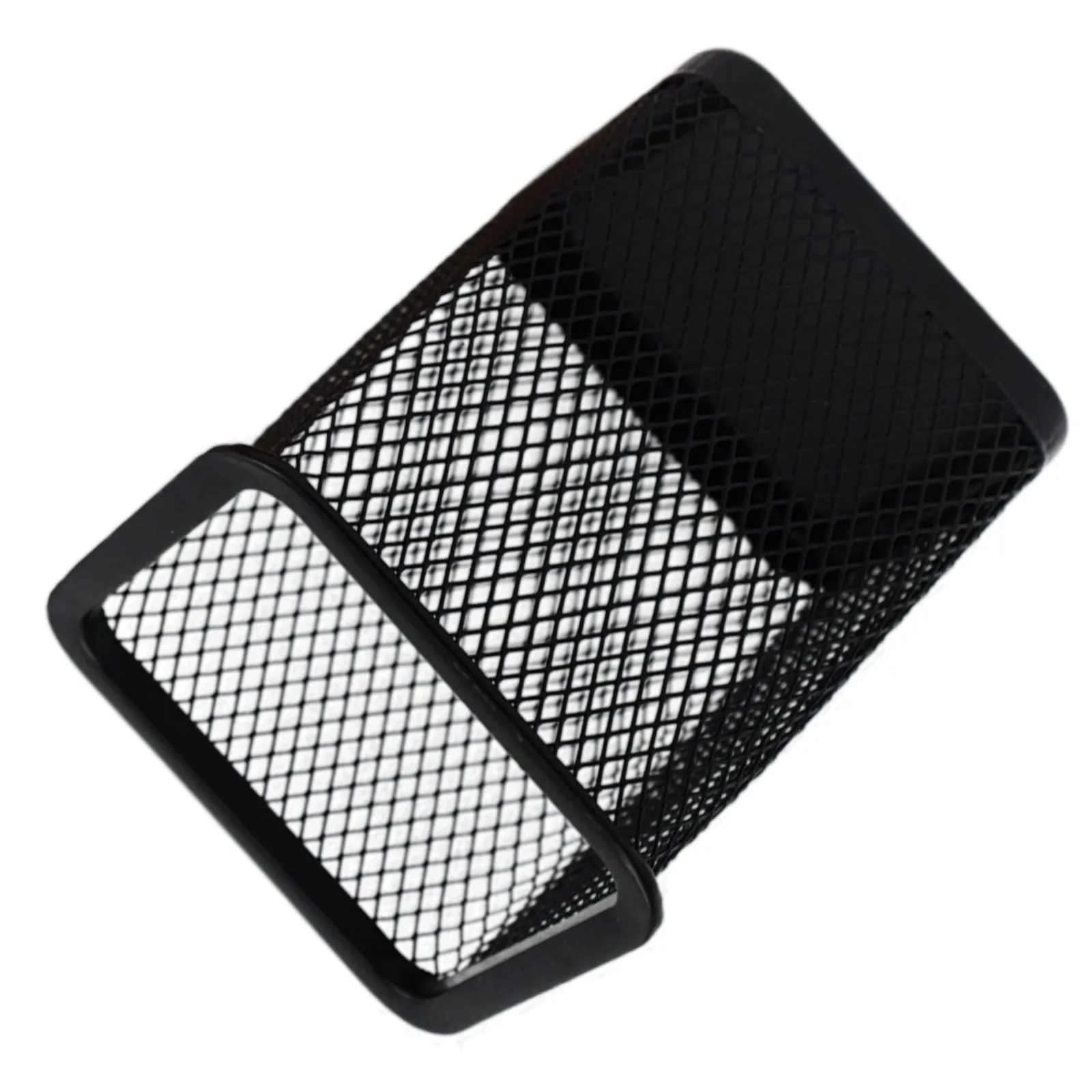 Organizers Work Desk Alloy Mesh Storage Compartment Black Holder Desktop Accessories