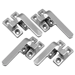 Universal Window Handle Lock 304 Stainless Steel Handle Lock Casement Shutter Knob Buckle Window Door Security Hardware