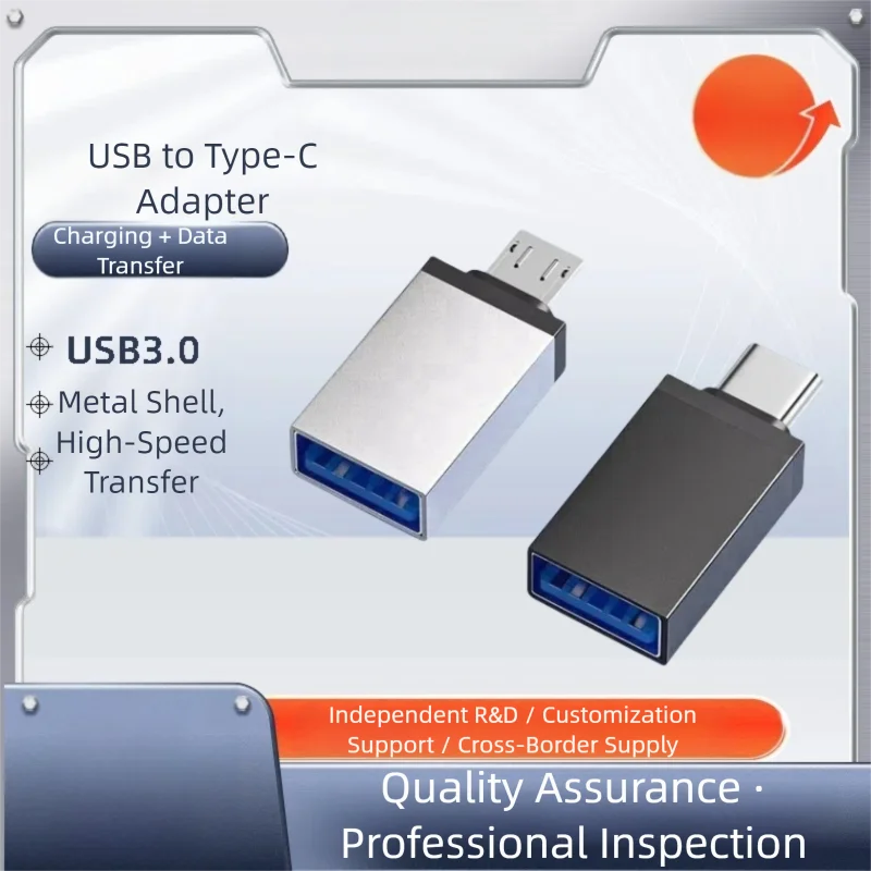 350 Pieces Mobile Type-C Converter USB 3.0 Card Reader for High Speed Transmission