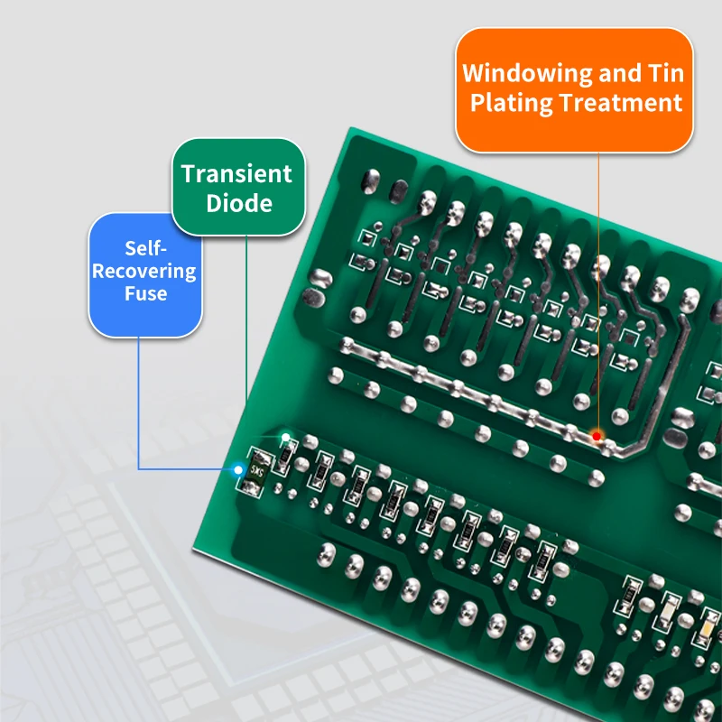 HF41F Terminal Relay Module, Multi-Loop Ultra-Thin Electromagnetic MIL Connector, 24V Industrial Terminal  Block for  Automation