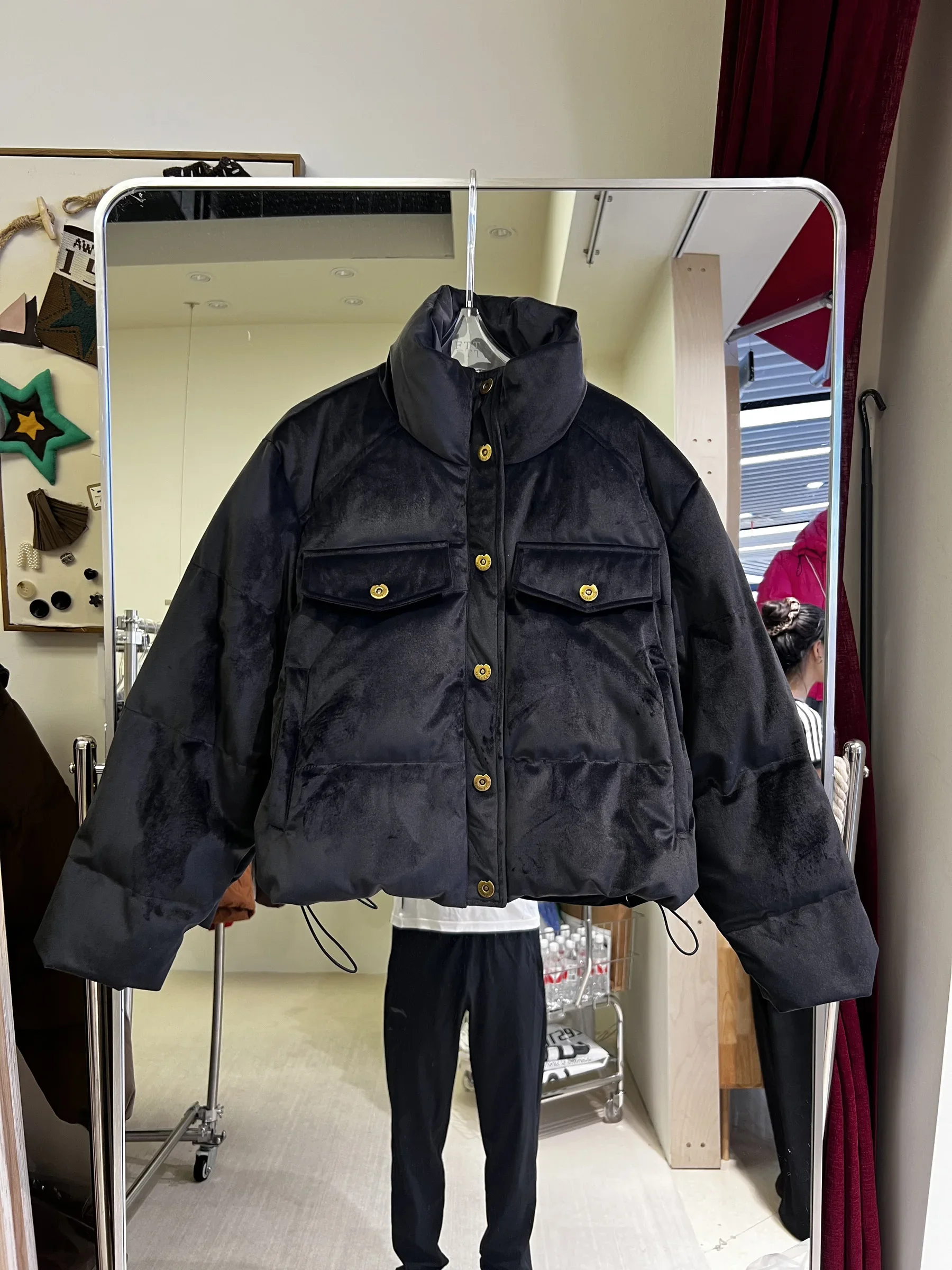 

2025 Winter New Women's Down Jacket Commuter Short Fashion Jacket