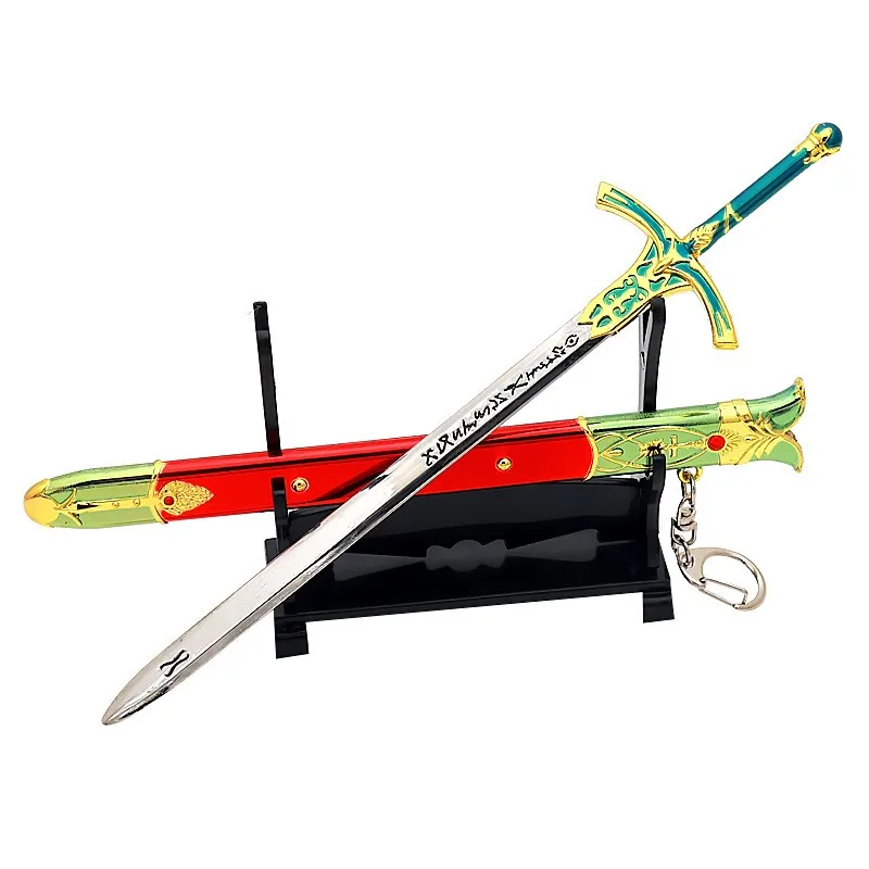 22cm Caliburn Sword Altria Pendragon Fate Stay Night Game Anime Merchandise 1:6 Metal Weapon Model Home Ornament Craft Equipment