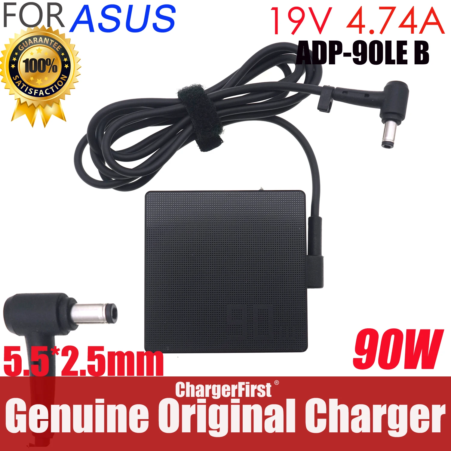Genuine ADP-90LE B 19V 4.74A 90W 5.5*2.5mm For ASUS Laptop Charger AC /DC Power Adapter A19-090P2A 