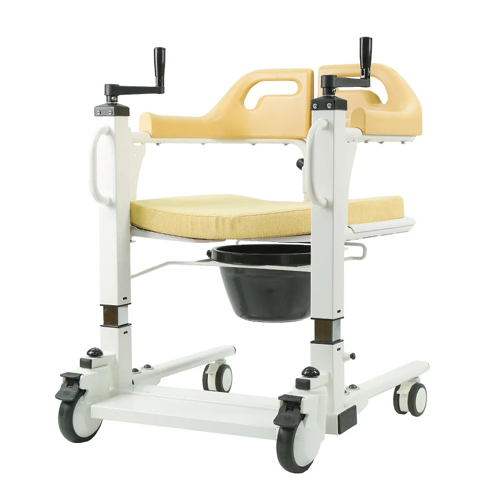 Hydraulic Patient Transfer Lift  Bedside handicap chairs Commode Chair