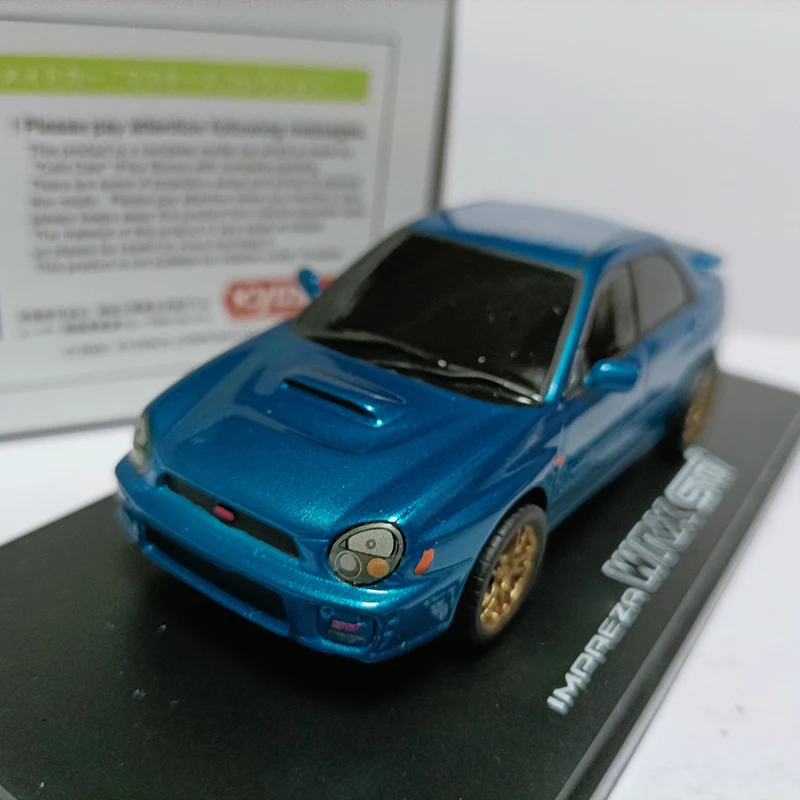 Kyosho 1:43 Scale Impreza WRX STi Alloy Sports Car Model Static Collection Decorated Holiday Gifts Toys