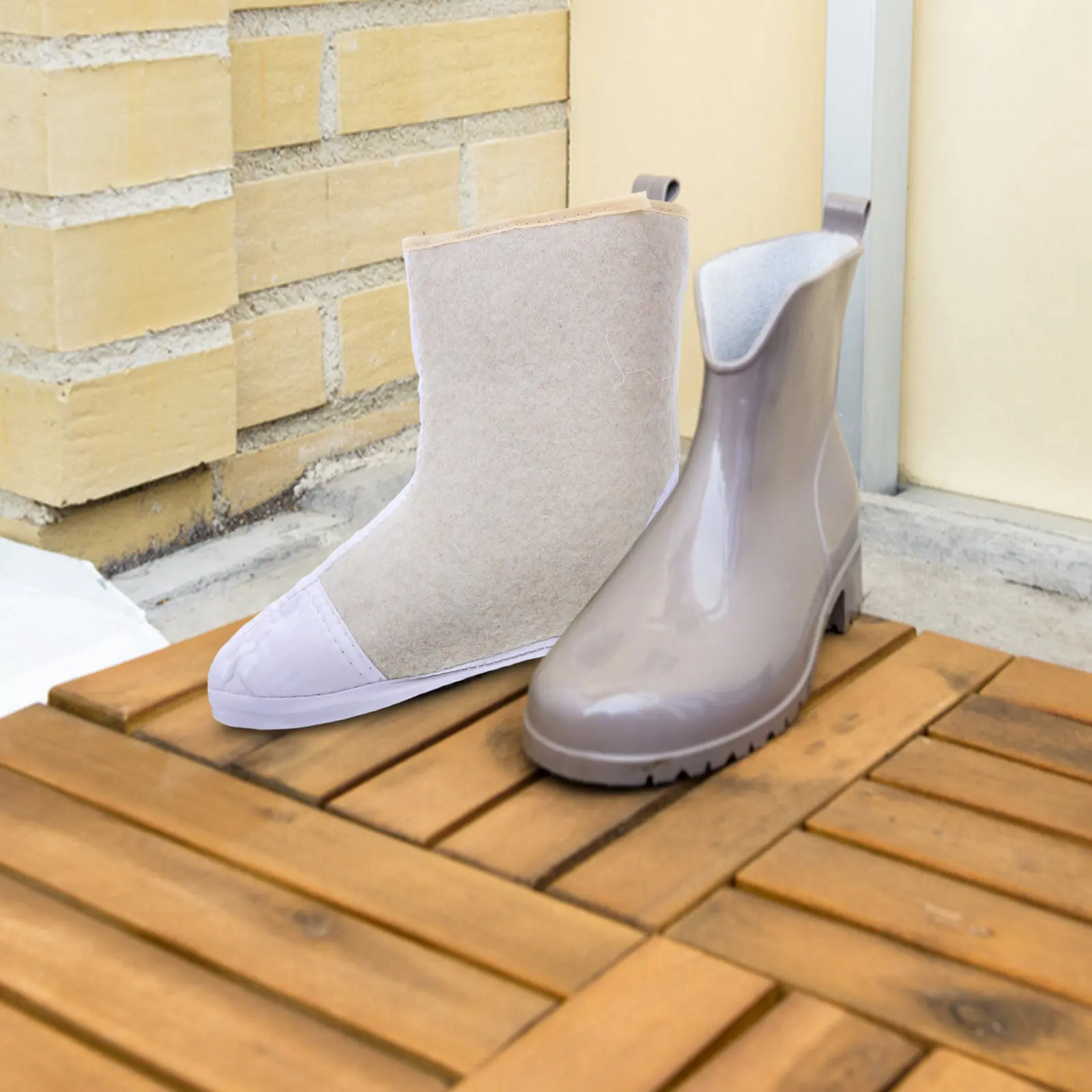 

Зимние утепленные вкладыши для обуви 42 размера - многоразовые теплые носки-вкладыши для мужской и женской обуви для работы в снежной и влажной среде