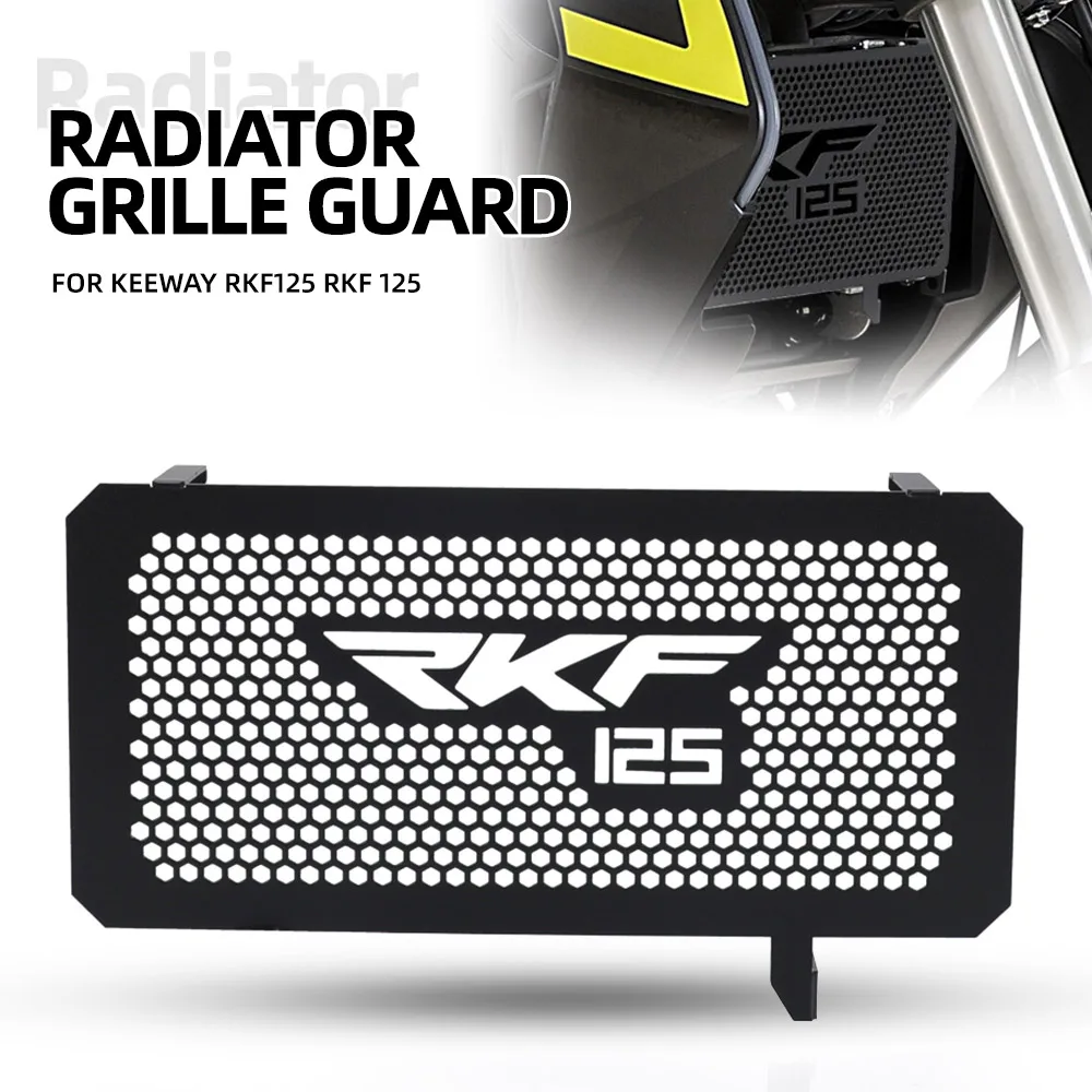 For Keeway RKF125 RKF 125 Radiator Grille Guard Cover Protector Fuel Tank Water Tank Grille Mesh Water Tank Mesh Cover