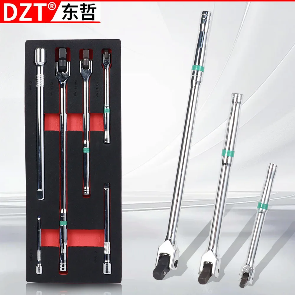 

1/2" 3/8" 1/4" F Rod Wrench Set - Heavy Duty Adjustable Extension Rod Tool Kit