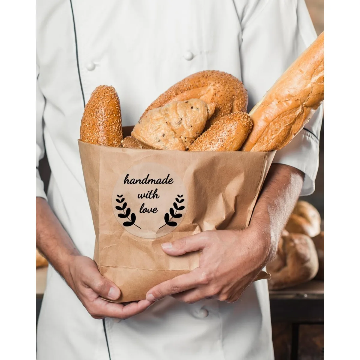 2 Inch Circle Transparent Thermal Labels，2" Round Thermal Printer Stickers，50*50mm Circle Sticker Labels for Thermal Printer