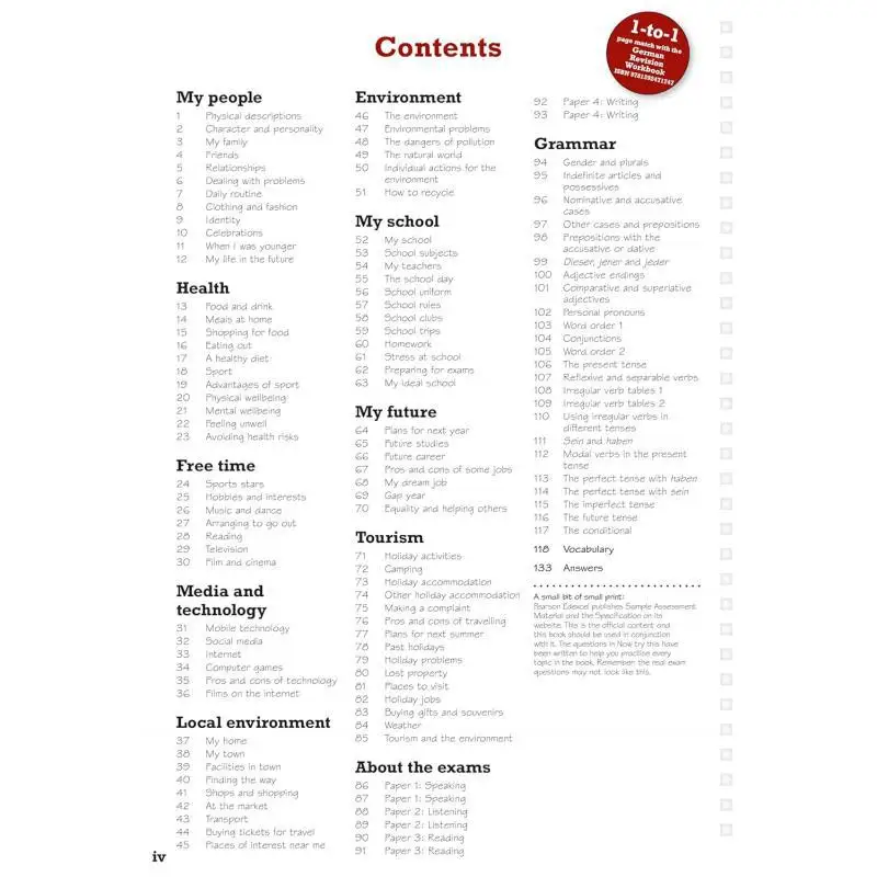 Pearson Revise Edexcel GCSE German Revision Guide Incl Audio Quiz  Video Content  For 2026 And 2027 Exams New Specification