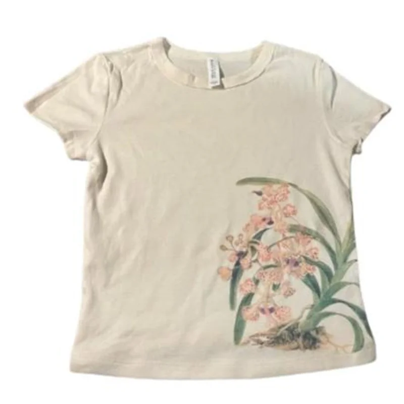2024 verão estética linda flor elegante impresso regata feminina estilo y2k apertado branco regata 2000s feminino