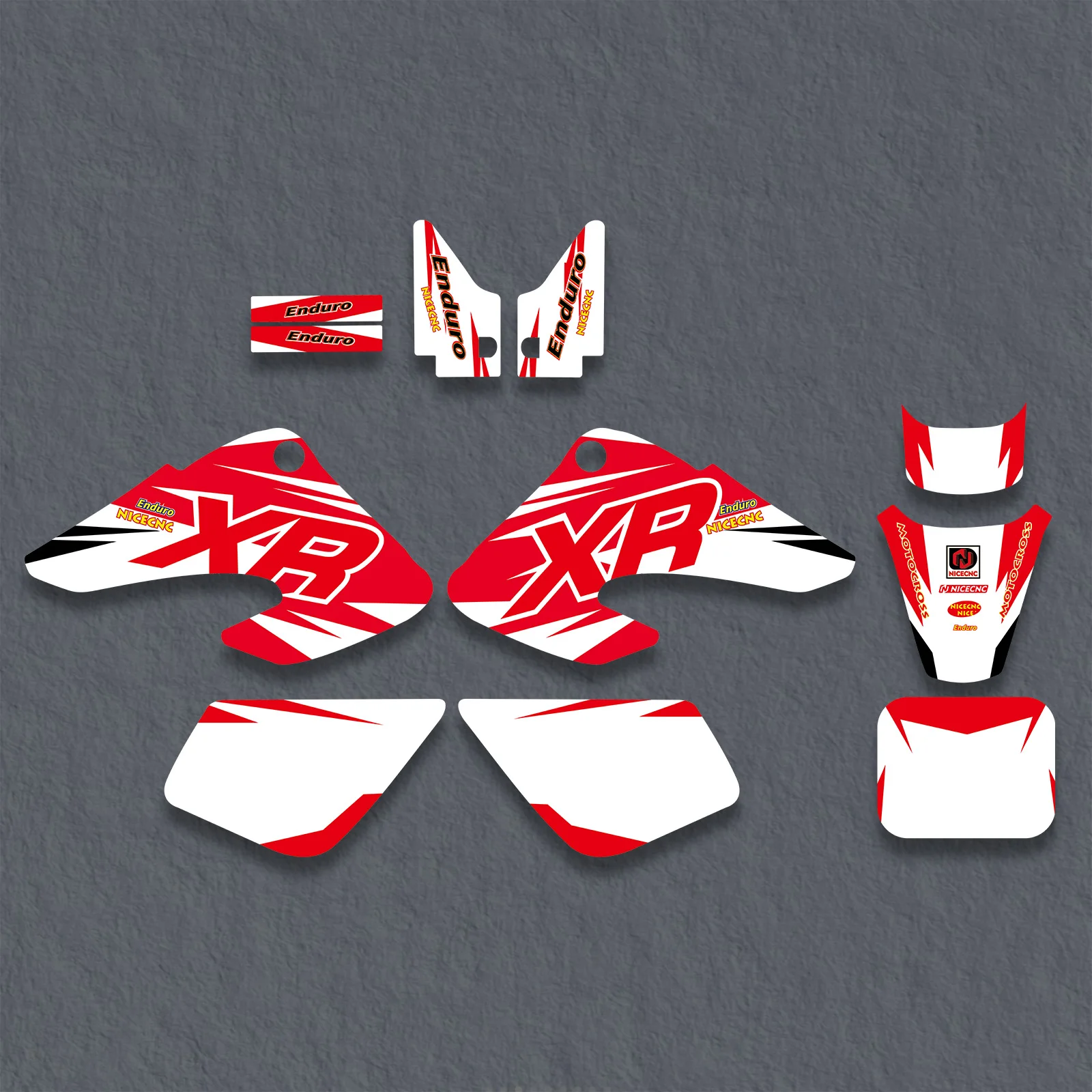 

NICECNC For Honda XR 50 XR50 2000 2001 2002 2003 Motorcycle Graphics Background Decals Sticker Kit Customize Protector Sticker