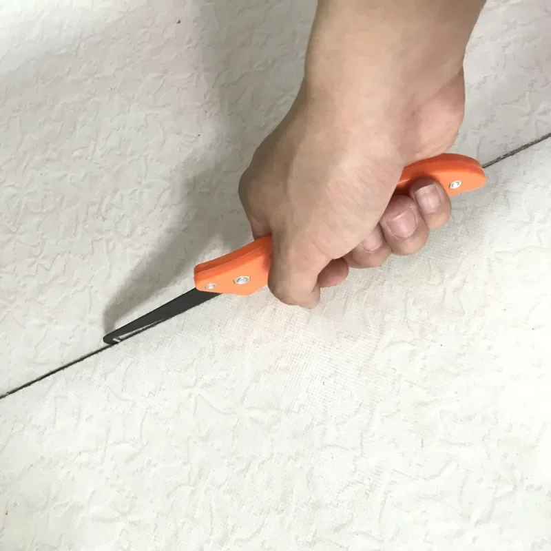 Professional Cleaning and Removal of Old Grout Hand Tools Tile Gap Repair Tool Hook Knife Tungsten Steel Joint Notcher Collator