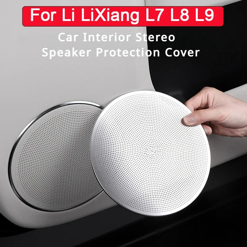 

For Li LiXiang L7 L8 L9 Car Door Trunk Two Three Rows Roof Dashboard A-pillar Full Car Interior Stereo Speaker Protection Cover