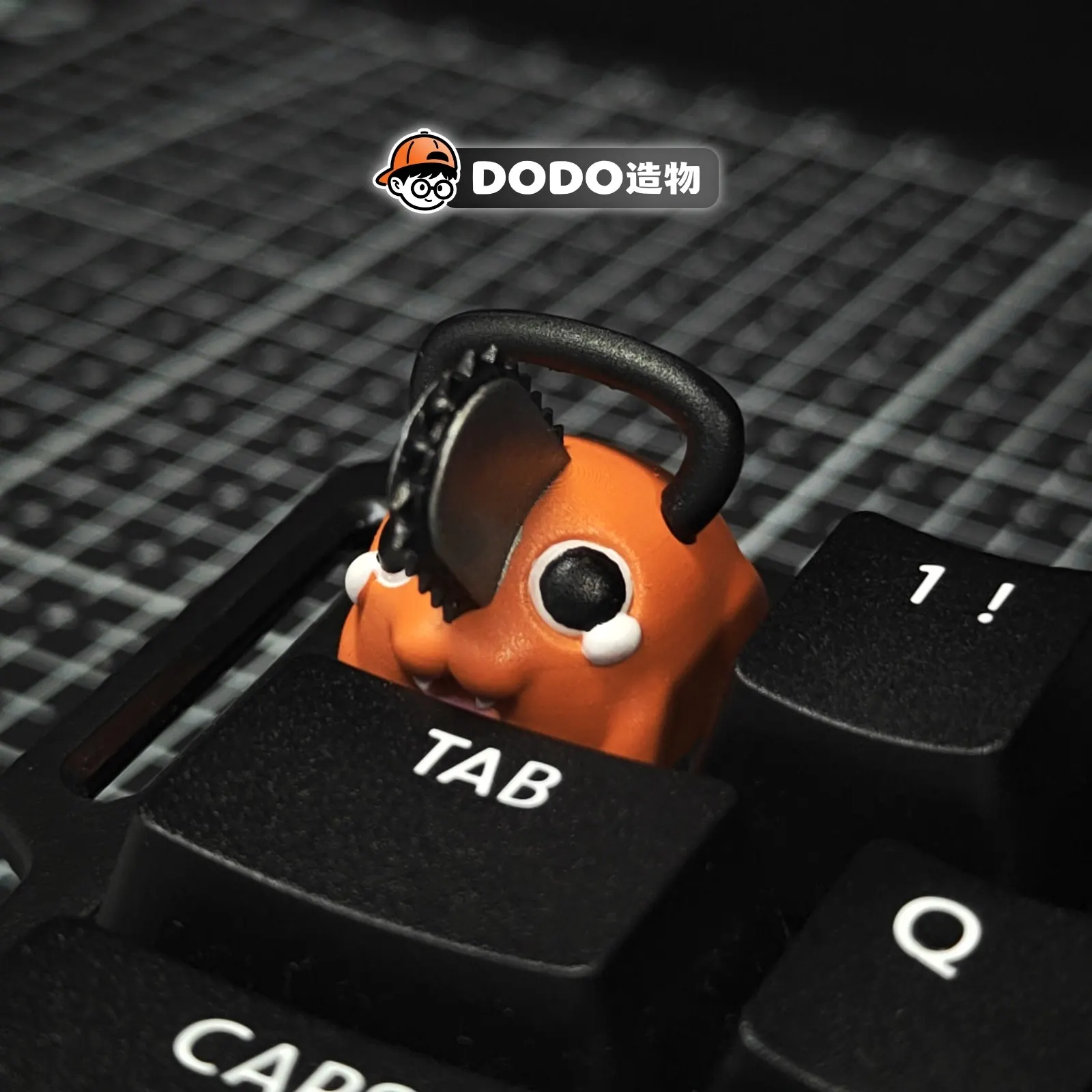 

Diy Cartoon Pochita Mechanical Keyboard Keycaps Pochita Cross-Axis Mechanical Keyboard Pc Personalized Keycaps Gift Toys
