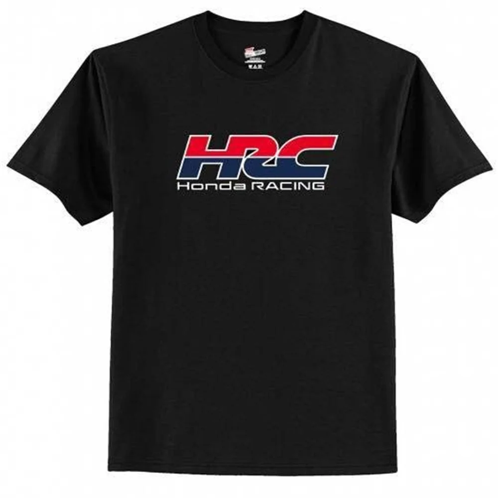 

2025 Honda HRC printed cotton round neck short-sleeved T-shirt Summer men's outdoor sports casual oversized top