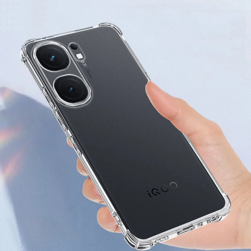 For vivo iQOO Neo9 Neo9S Neo10 Neo 10 9 9S Pro Plus iQOONeo9Pro 5G Slim Soft TPU Silicone Transparent Case Shockproof Back Cover