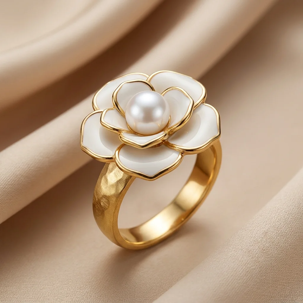 INS Style Zircon Ring, Minimalist Design, for Women Daily Commute, Simple Band Fits All Finger Sizes