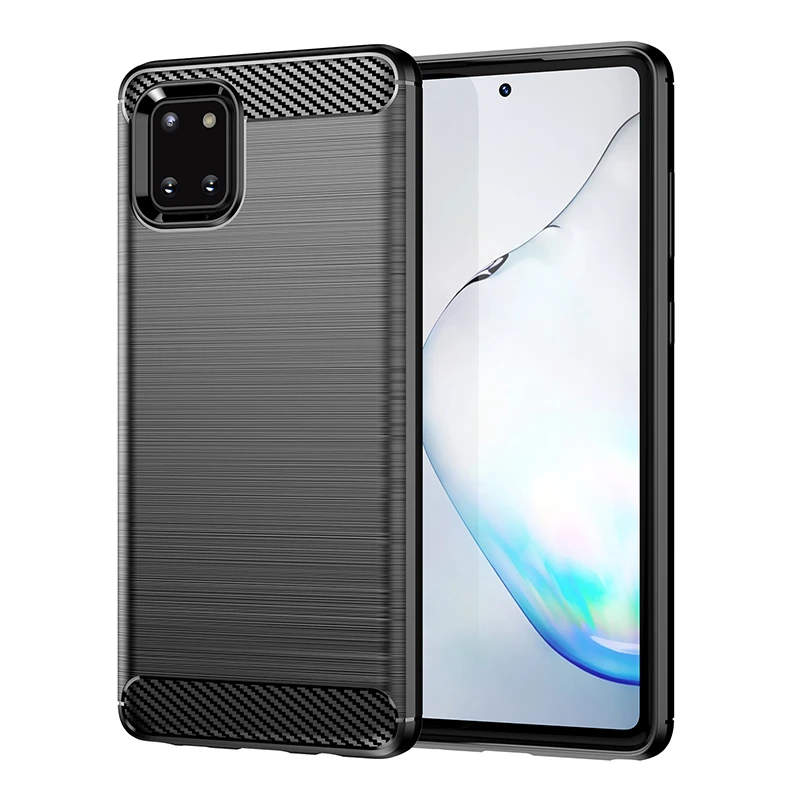 For Case Samsung Galaxy Note 10 Lite Cover For Samsung Note 10 Lite Coque Bumper Soft TPU Case For Samsung Note 10 Lite Fundas