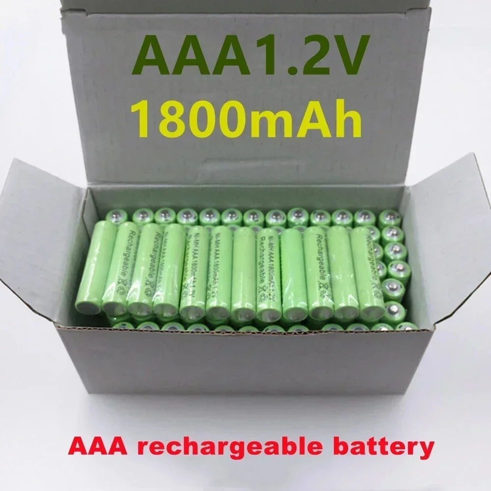 100% Neue Original AAA 1800 MAh 1,2 V Qualität Akku Ni-Mh 3A