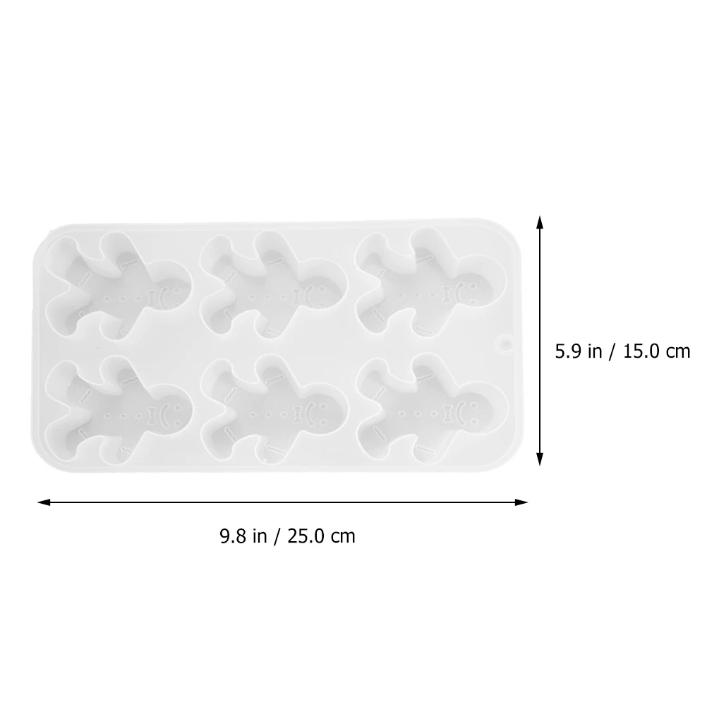 

3D Snowman White Silicone DIY Handcraft Silica Shaped Decorative Silica Snowman Shaped Mold Accessory Jewelry Craft Supplies