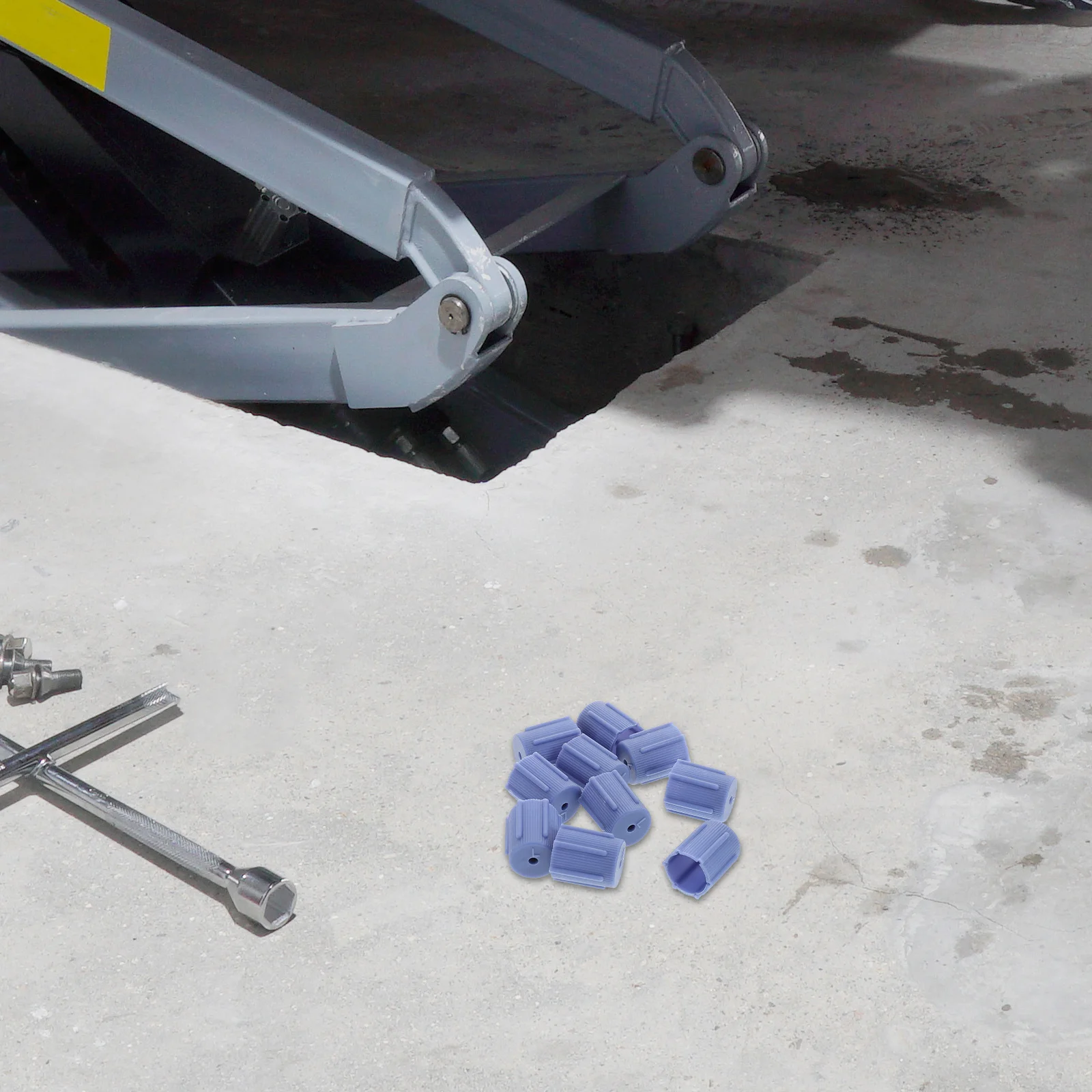 10 قطعة قبعات صمام تكييف الهواء للسيارات مانعة للتسرب استبدال يغطي دائم سيارة التيار المتناوب صمام الأساسية قبعات عالية منخفضة #4