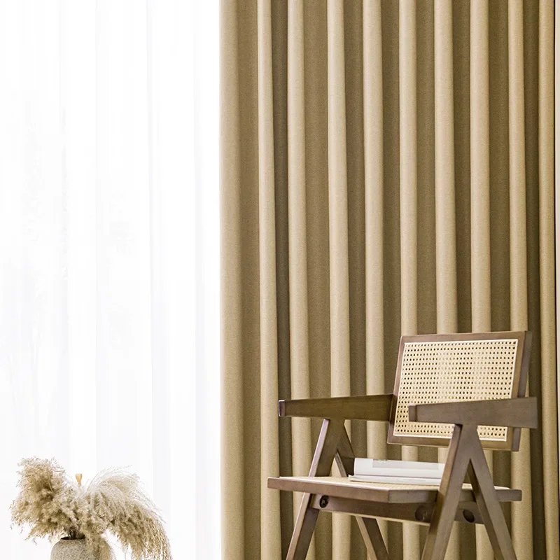 

(36) Customized New Curtains, High Light-blocking Curtain Fabrics, Bedroom, Living Room, Hotel Curtains for The Whole House