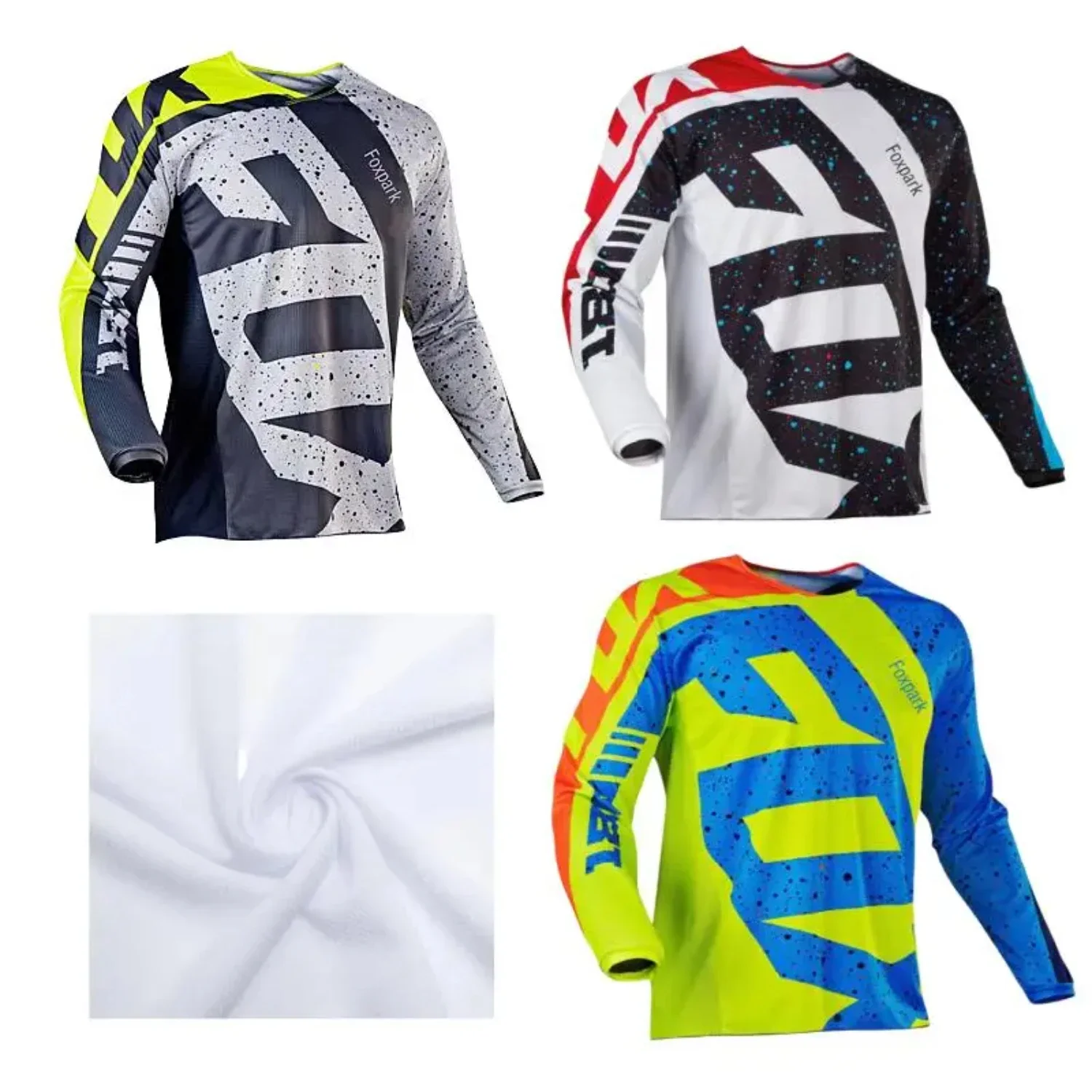 Motocicleta T-Shirt, Corrida Jersey, Off Road Wear, Bicicleta MTB, Downhill Jerseys