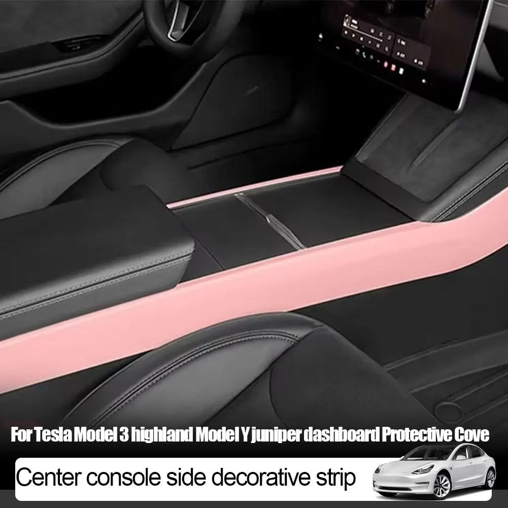 Accessoires de décoration intérieure pour la console centrale des Tesla Model Y/3