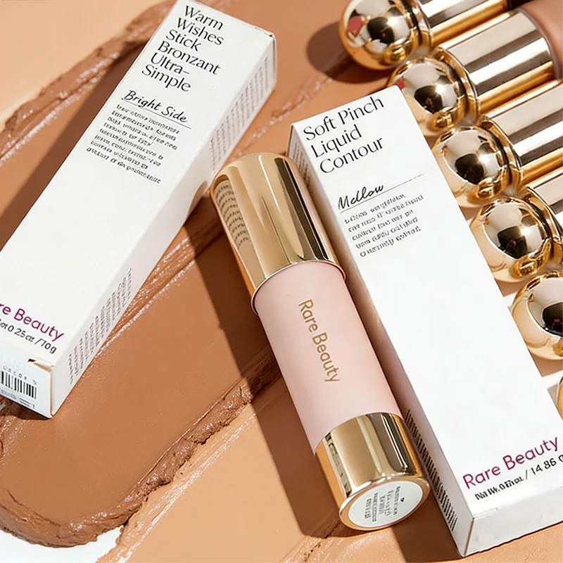 Rare Beauty Contour Stick, Resistente al Agua, para Sombrear, Iluminar, Esculpir el Rostro, Dar Forma en V, Adelgazar la Nariz, Iluminar el Lateral de la Cara y las Mejillas, Maquillaje Suave