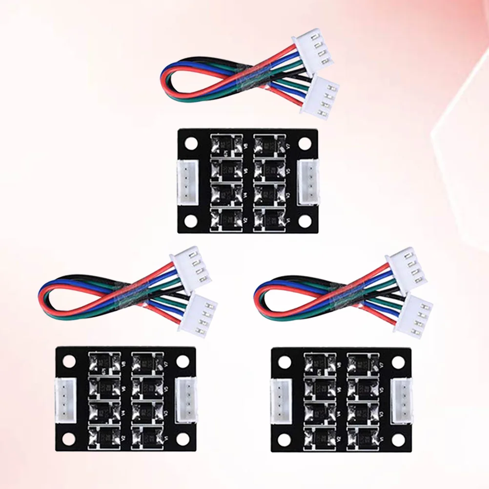 

3Pcs 3D Printer Filter Accessory Smoother Vibration Reduction Module Mechanical Noise Protector Smoother