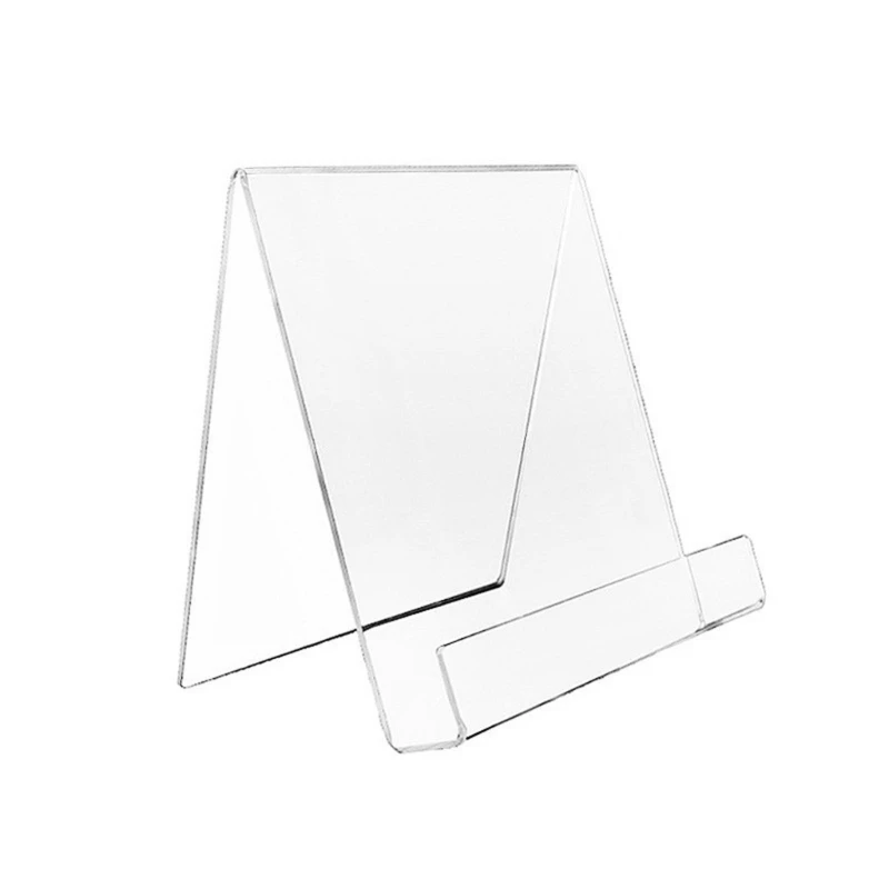 

U55B Acrylic Book Display Stand Decorative Plate Stand For Brochure Plate Picture