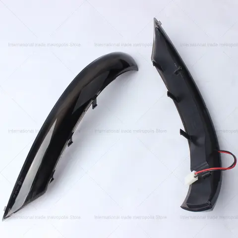 폭스바겐 Touareg MK1 2007-2011 순차 흐름 및 방수 디자인을 갖춘 LED 다이나믹 턴 시그널 미러 라이트(2PCS)