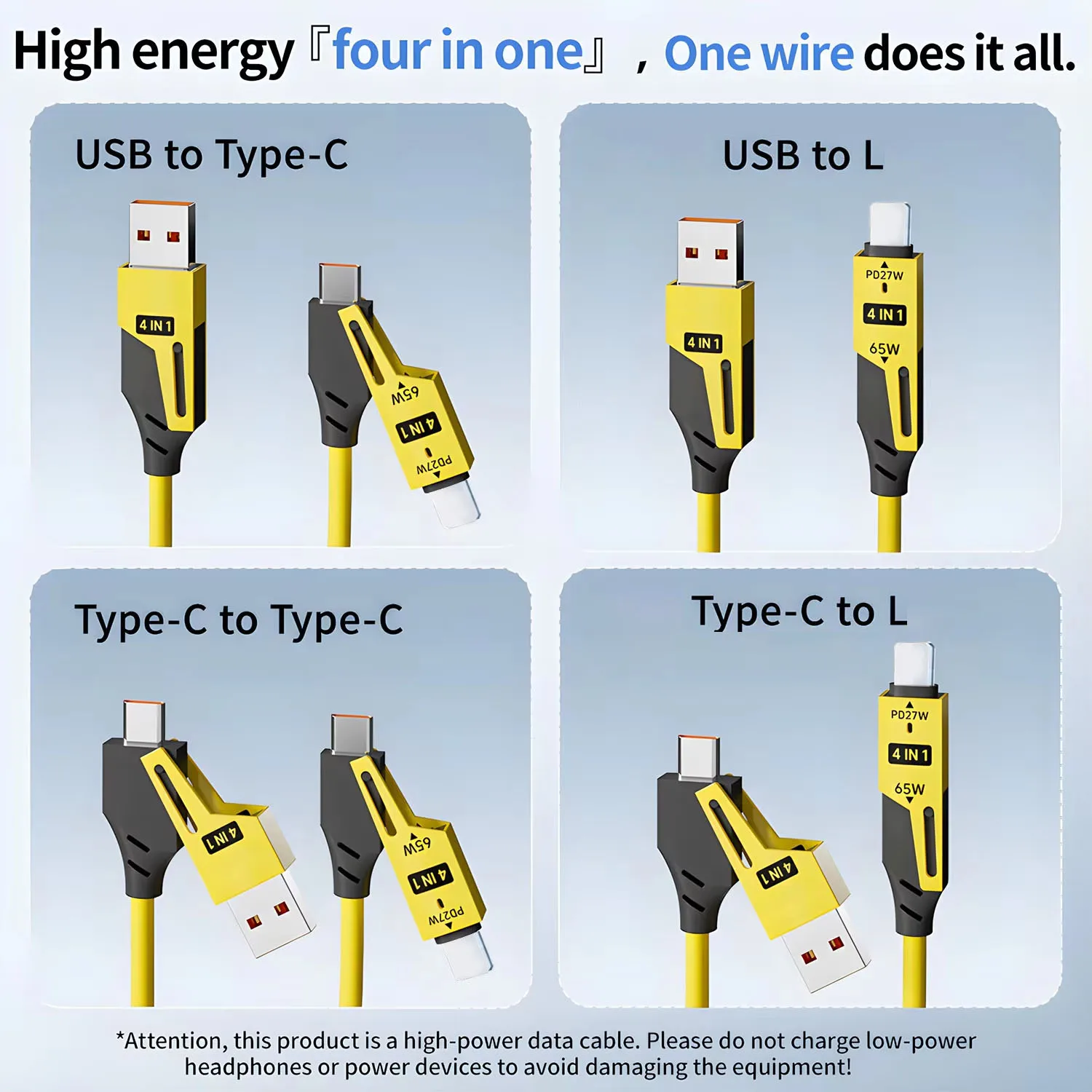 65w 4 em 1 mola cabo de dados curto 6a usb tipo c mola telescópica carregador rápido fio mola cabo usb para iphone ipad macbook