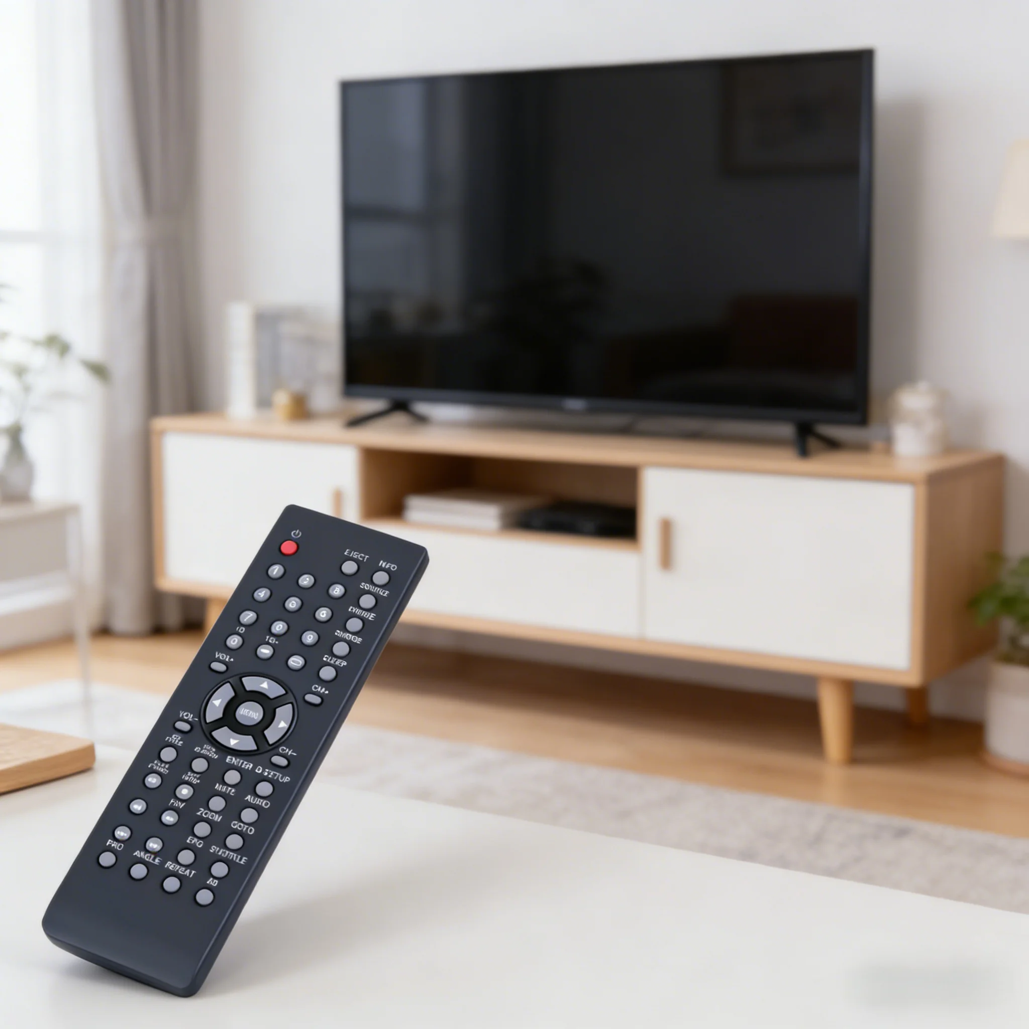 New LCDVD326A TV Remote Controller for PROSCAN CURTIS, No Setup Required, Direct Use