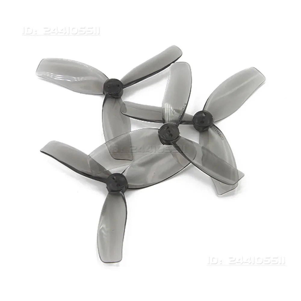 2쌍 90mm 3.5인치 3-블레이드 PC 프로펠러 2CW 2CCW FPV 레이싱 드론 프리스타일 시네웁 ProTek35 DIY 쿼드콥터 장난감 부품