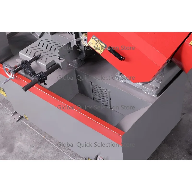 Scissor Type Metal Band Saw, 60cm Height Horizontal Steel Band Saw for Metal Cutting