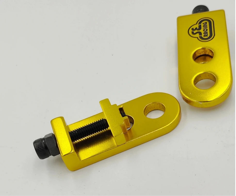 SE RACING Lock kit BMX Chain Tensioner Adjuster Pair Alloy 3/8" 10mm Axles Bikes - view 4