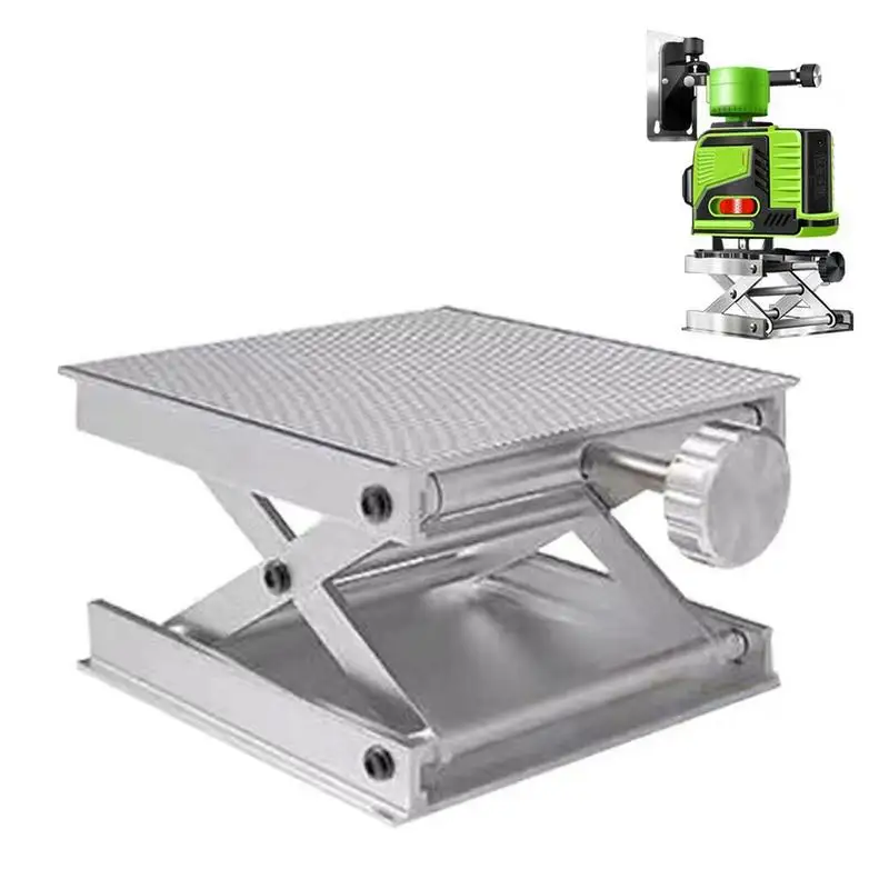 Lift Table Lab Plate Jack Scissor Stand Platform Router Workbench Table Woodworking Lift Laboratory Carpentry Tools